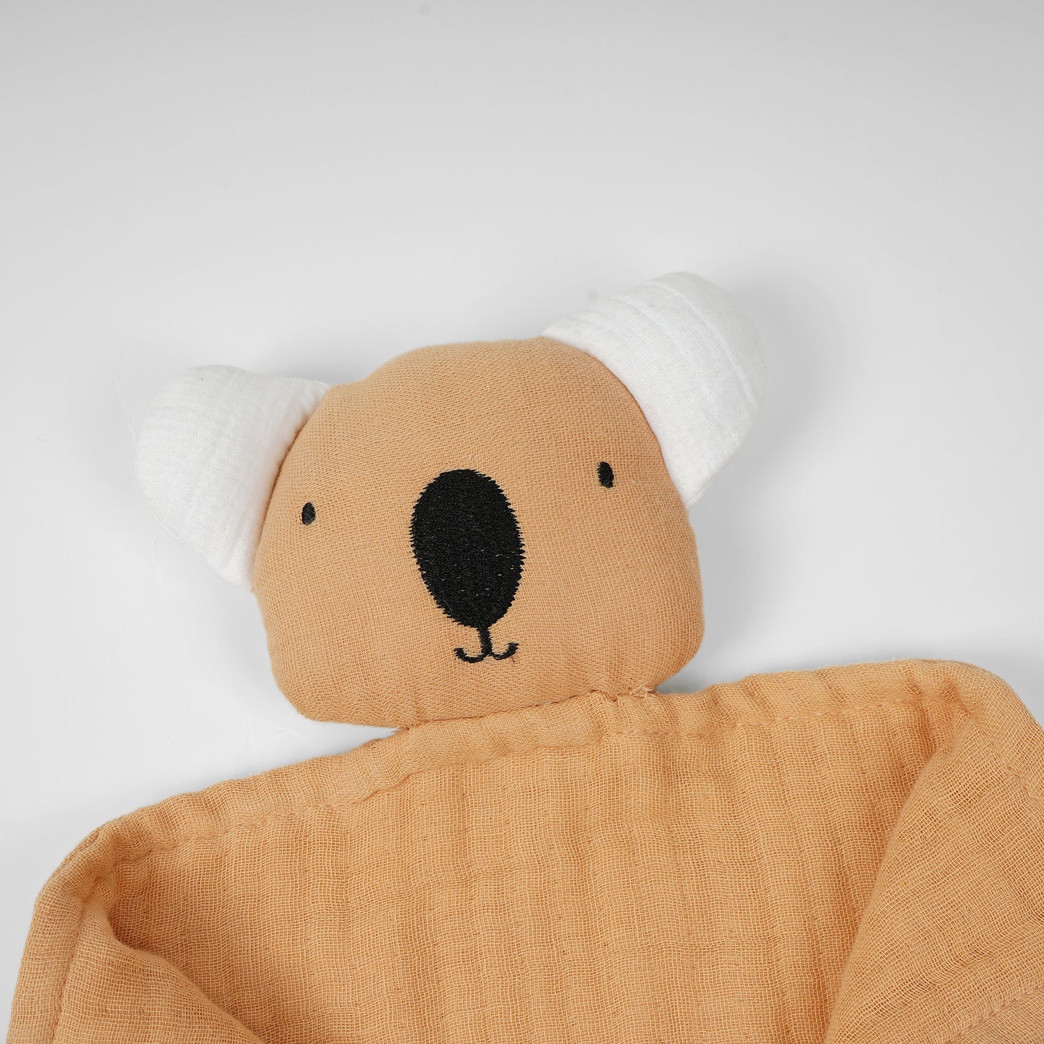 Baby Cuddle Toy/Face Napkin - Jasper Orange Koala Bear