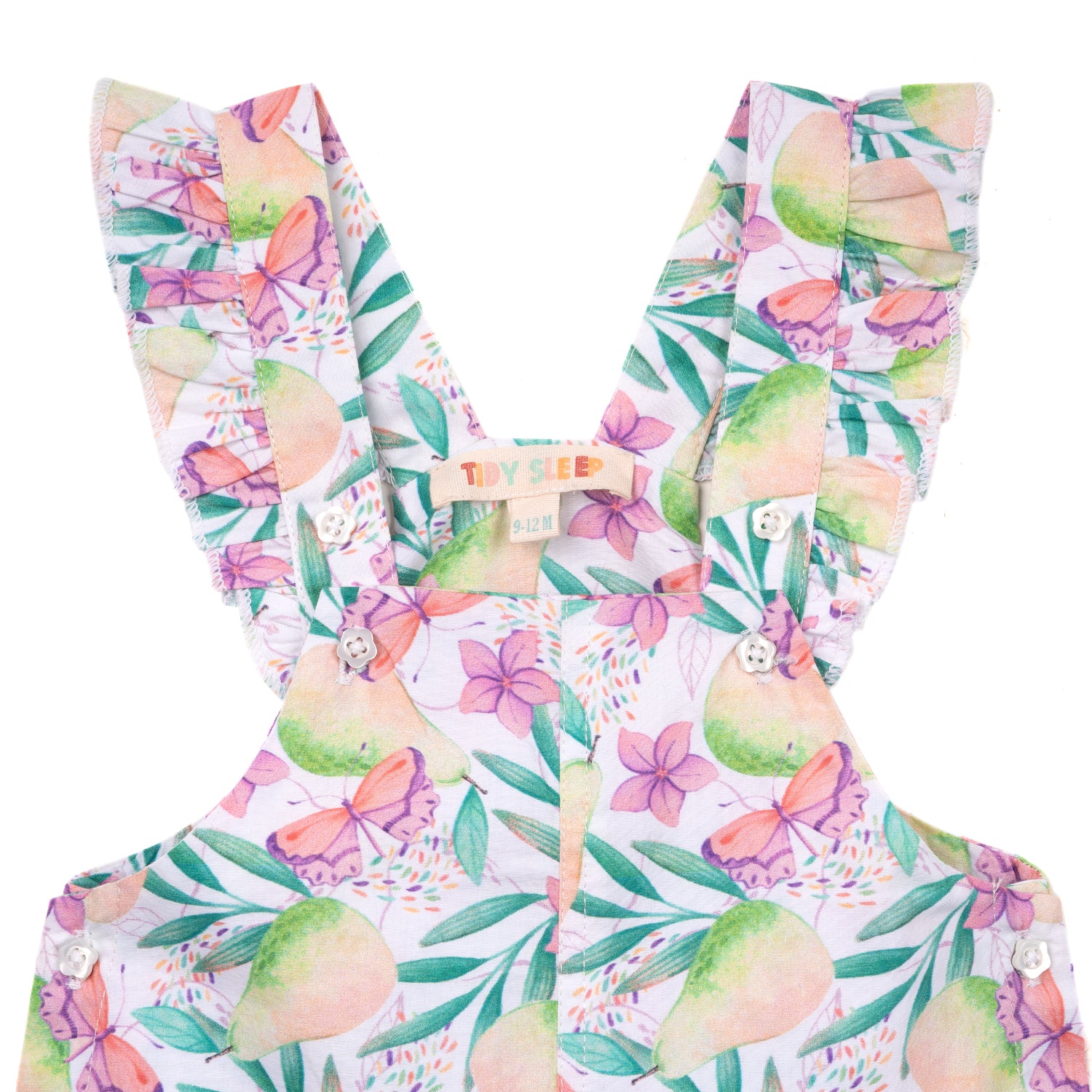 Lavender Love Butterfly Dungree