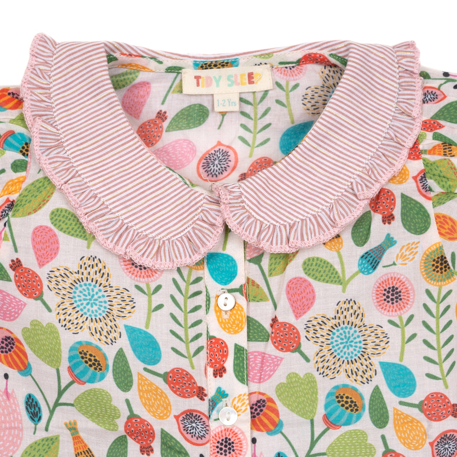 Floral Fusion Night Suit