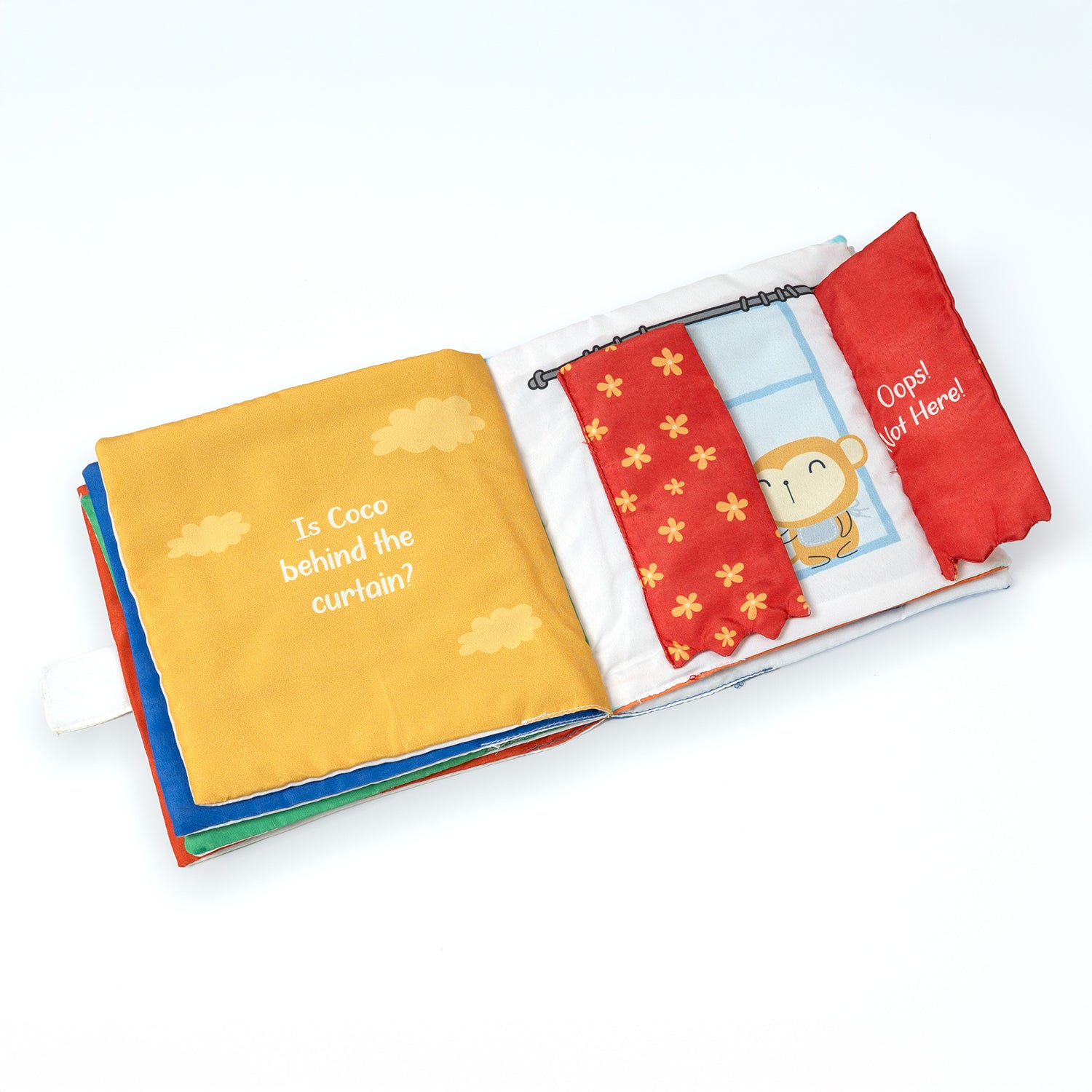 Where is coco | Colourfull Cloth Book for Infant