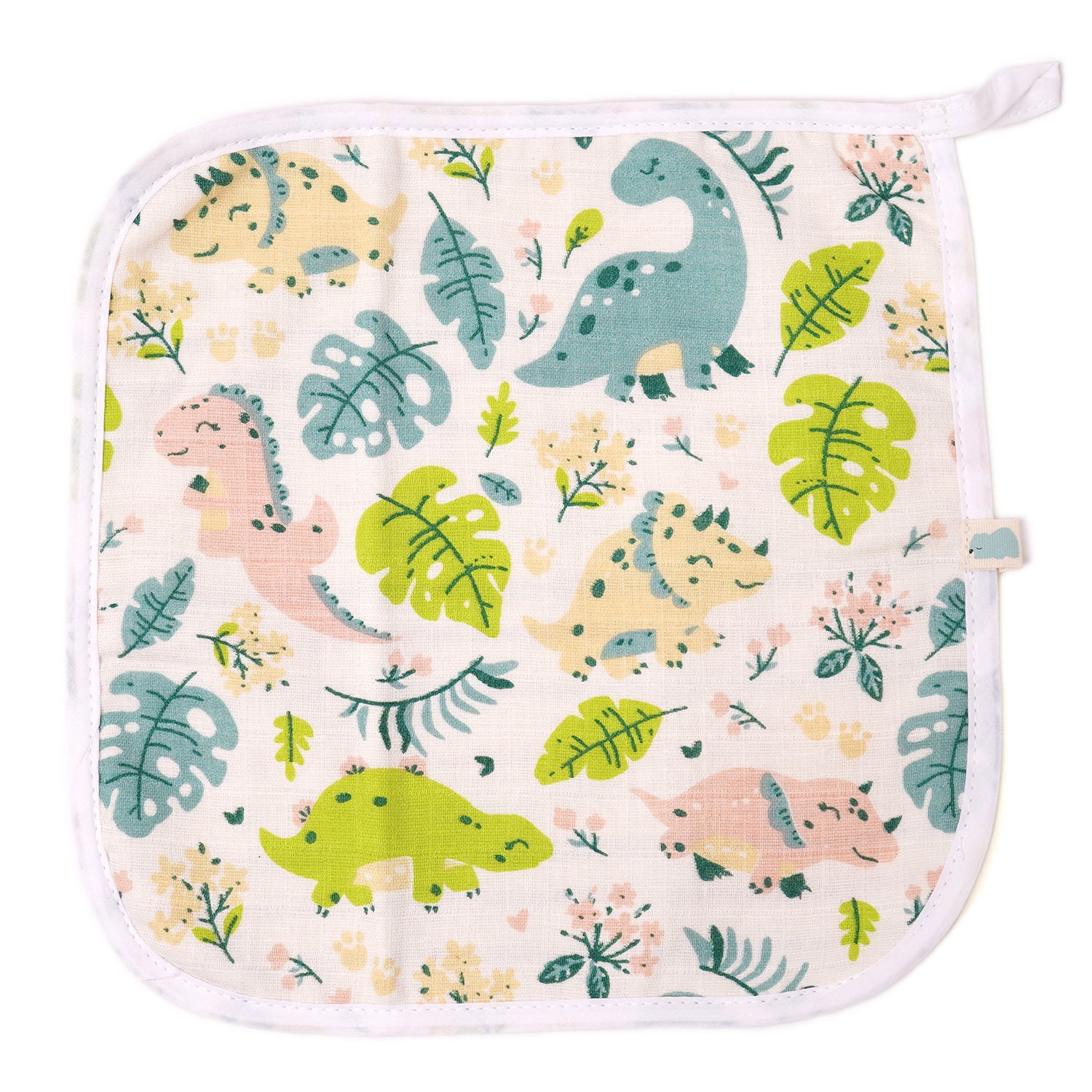 Muslin Face Napkin - Dino