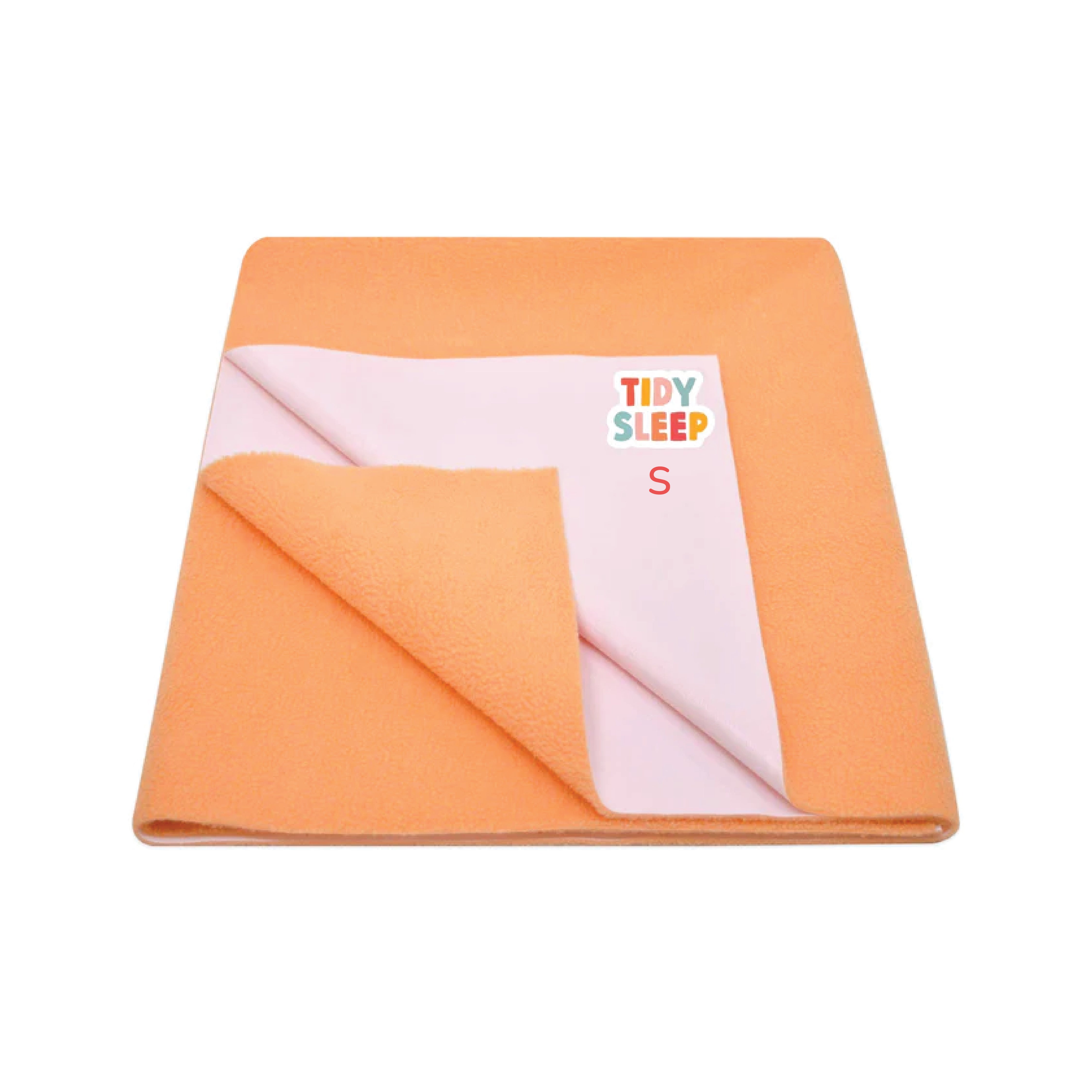 Waterproof Dry Sheet - Carrot Orange Pack 2