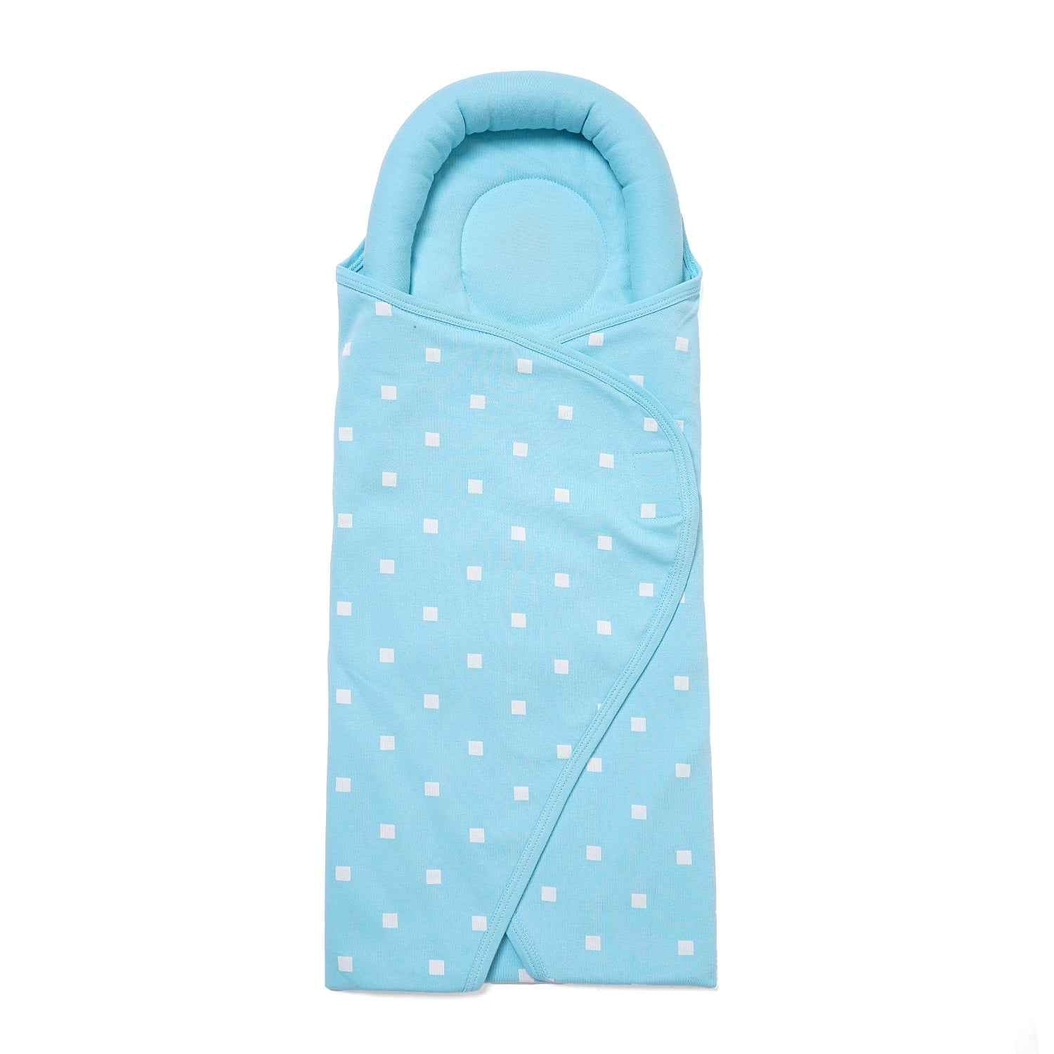 Baby Pod Wrapper - Blue Polka