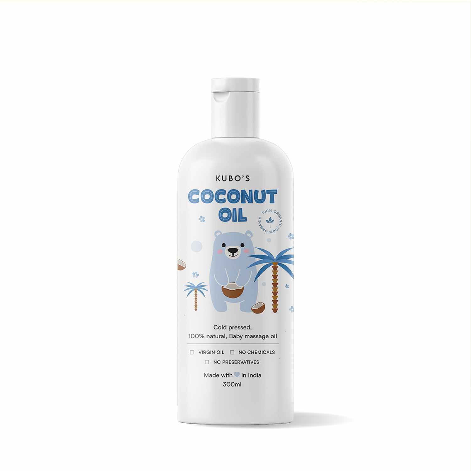 Kubo's Coconut Massage Oil (300ml)