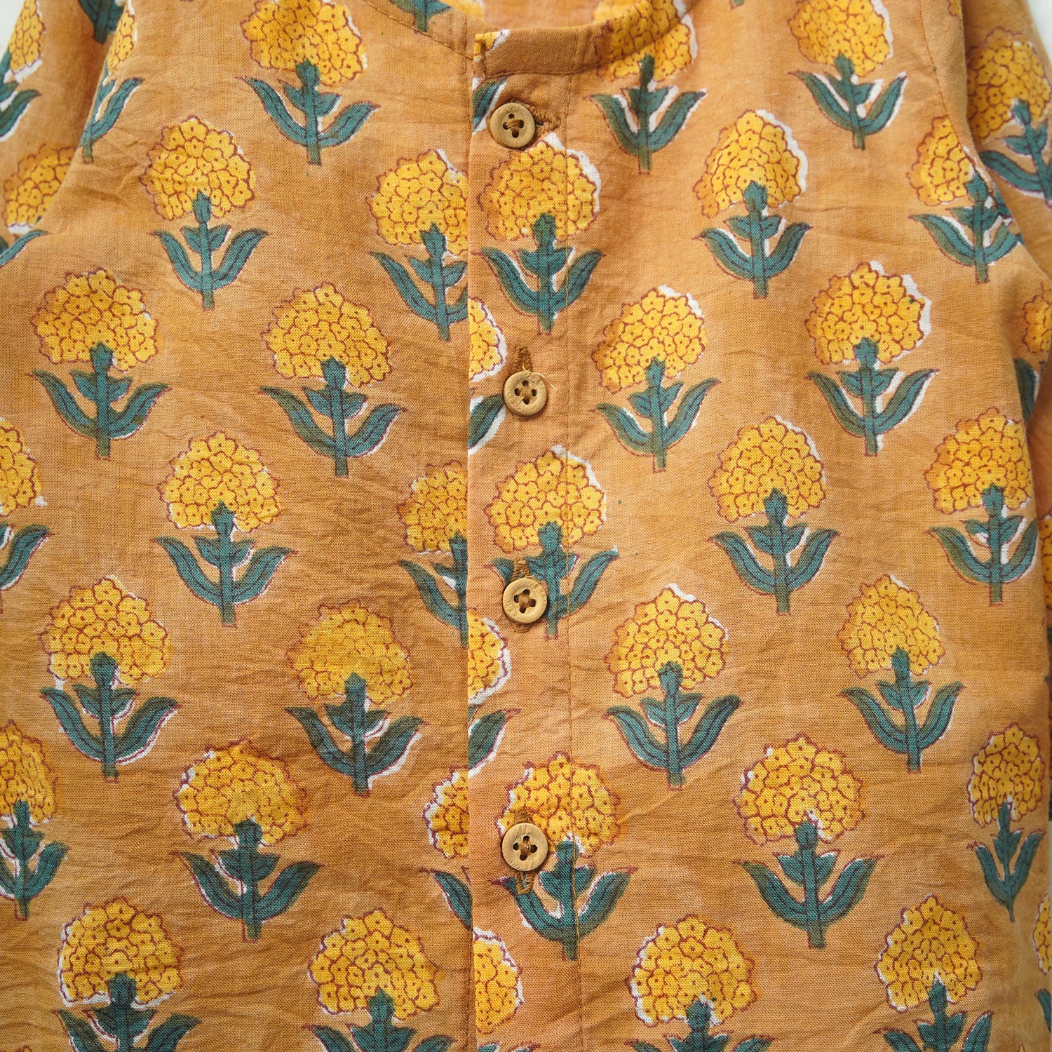 Honey Blossom Jhabla Set