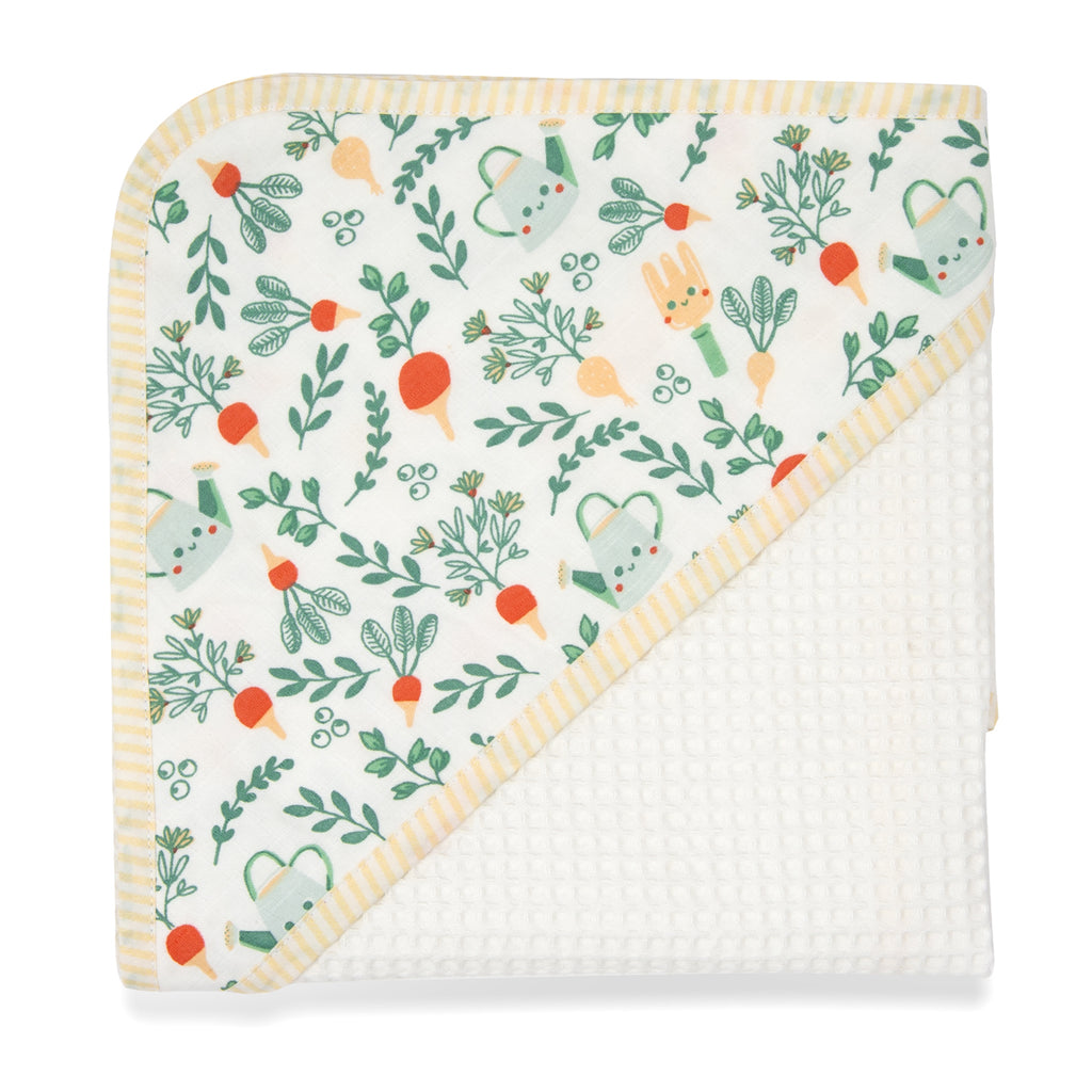 Waffle Bath Towel - Gardener's Delight