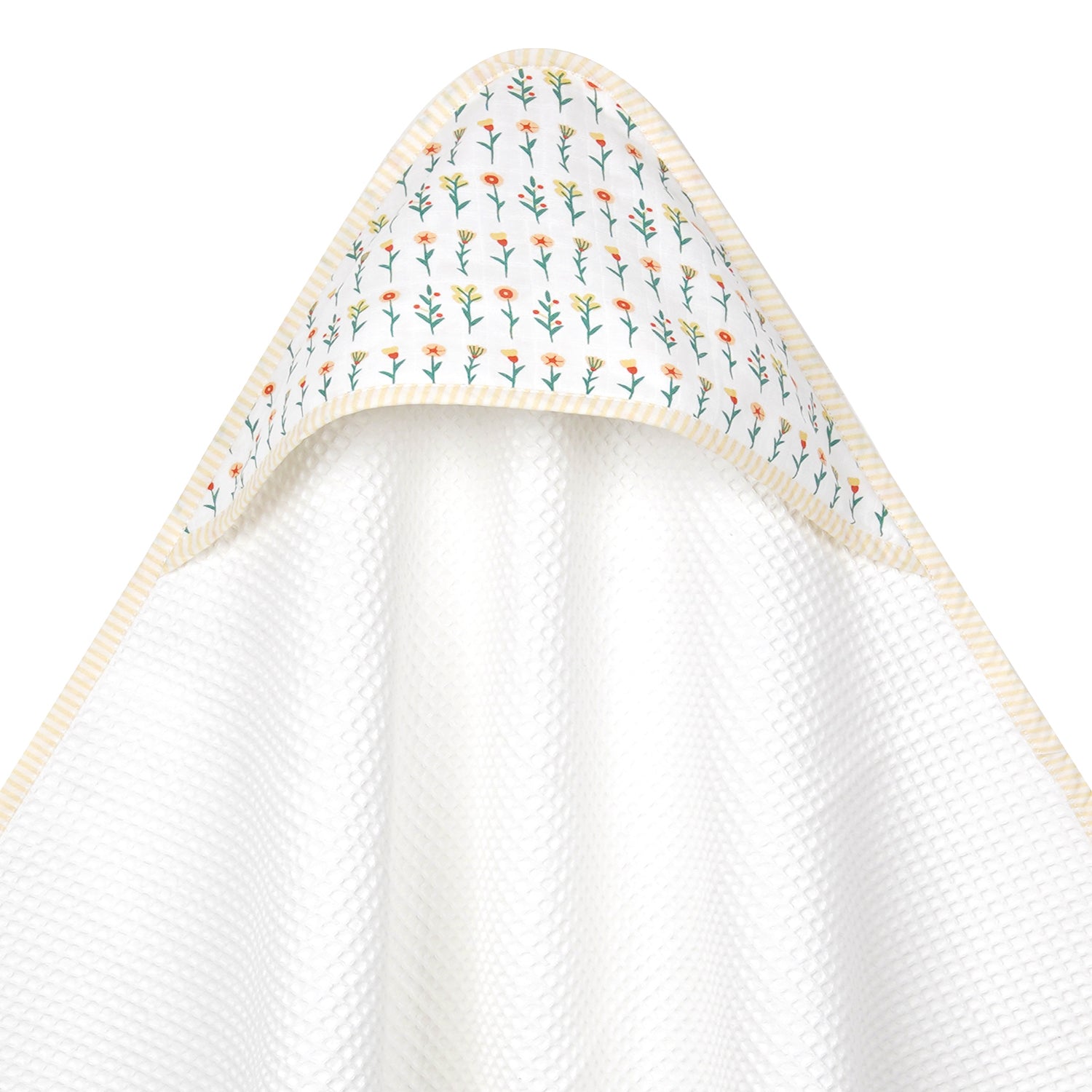Waffle Bath Towel - Flora