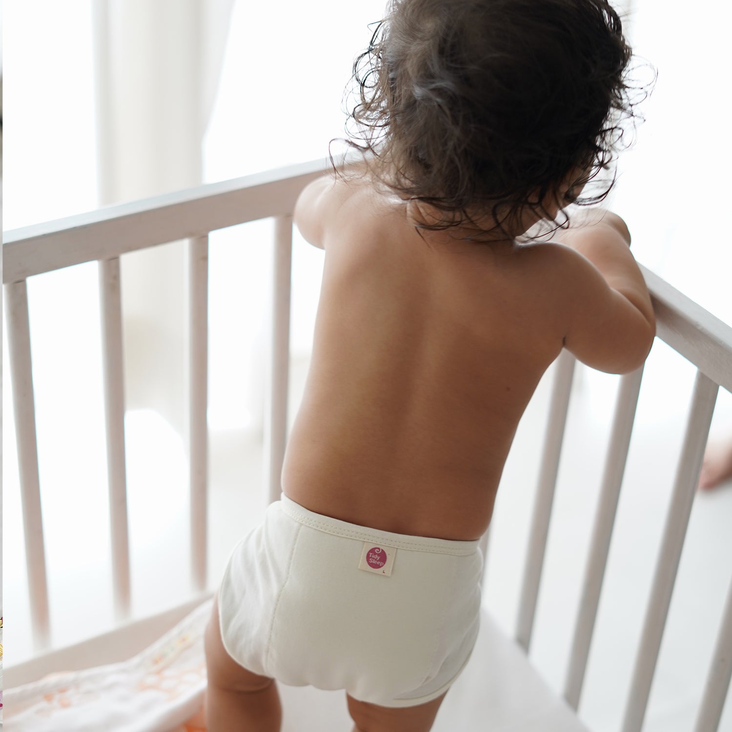 Cotton Jersey Nappies - White - Pack 5