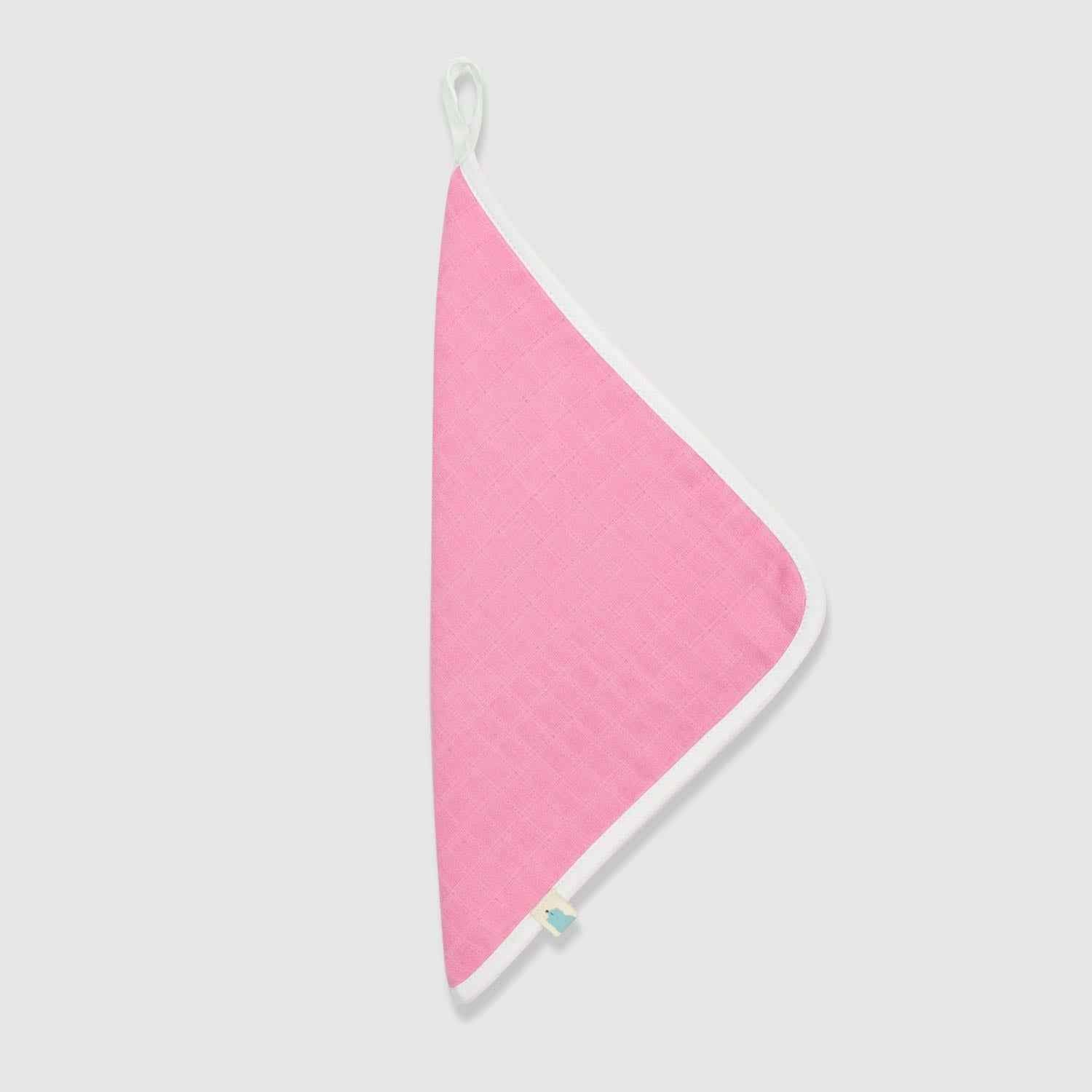 Muslin Face Napkin - Pink Solid