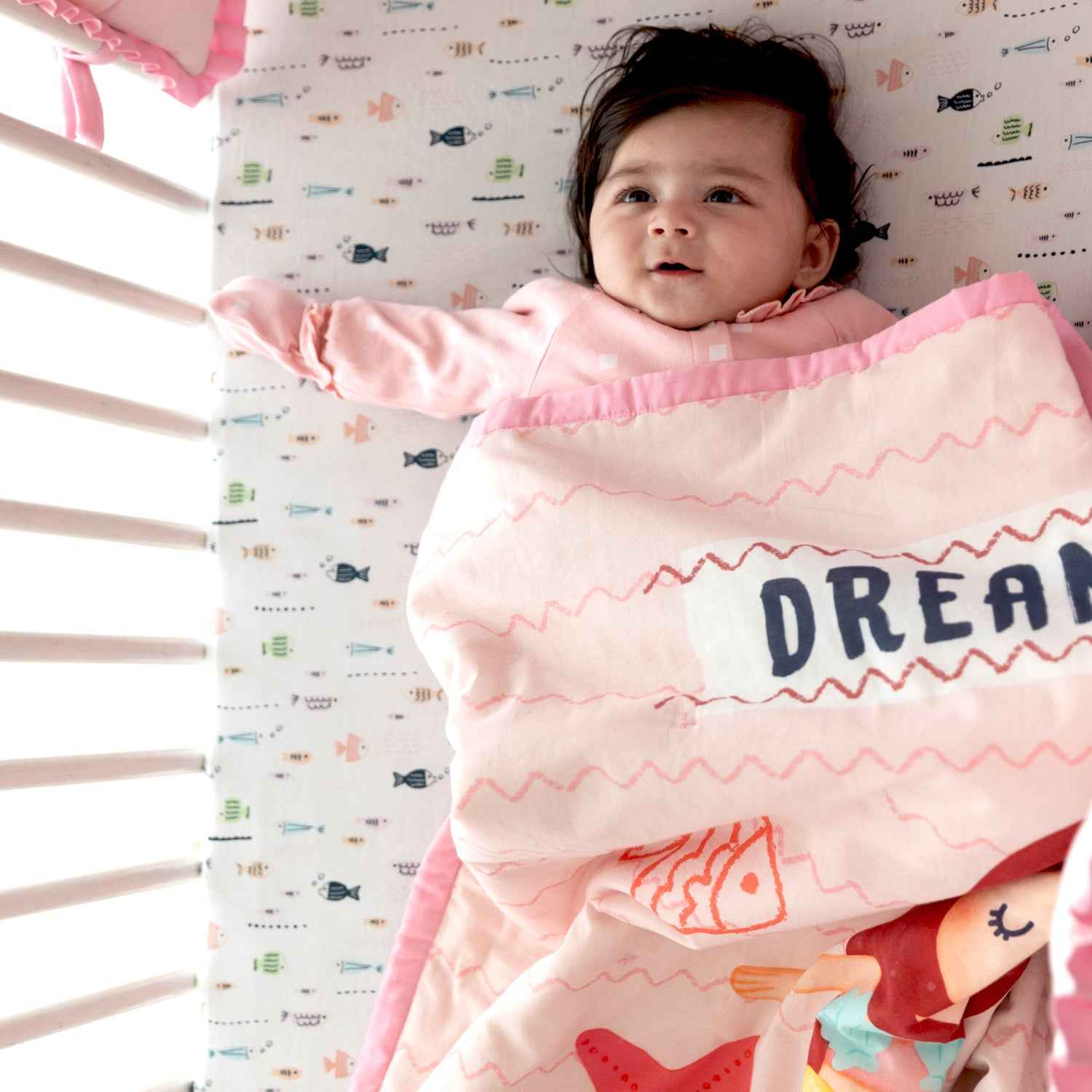 Baby Quilt - Little One Mermaid