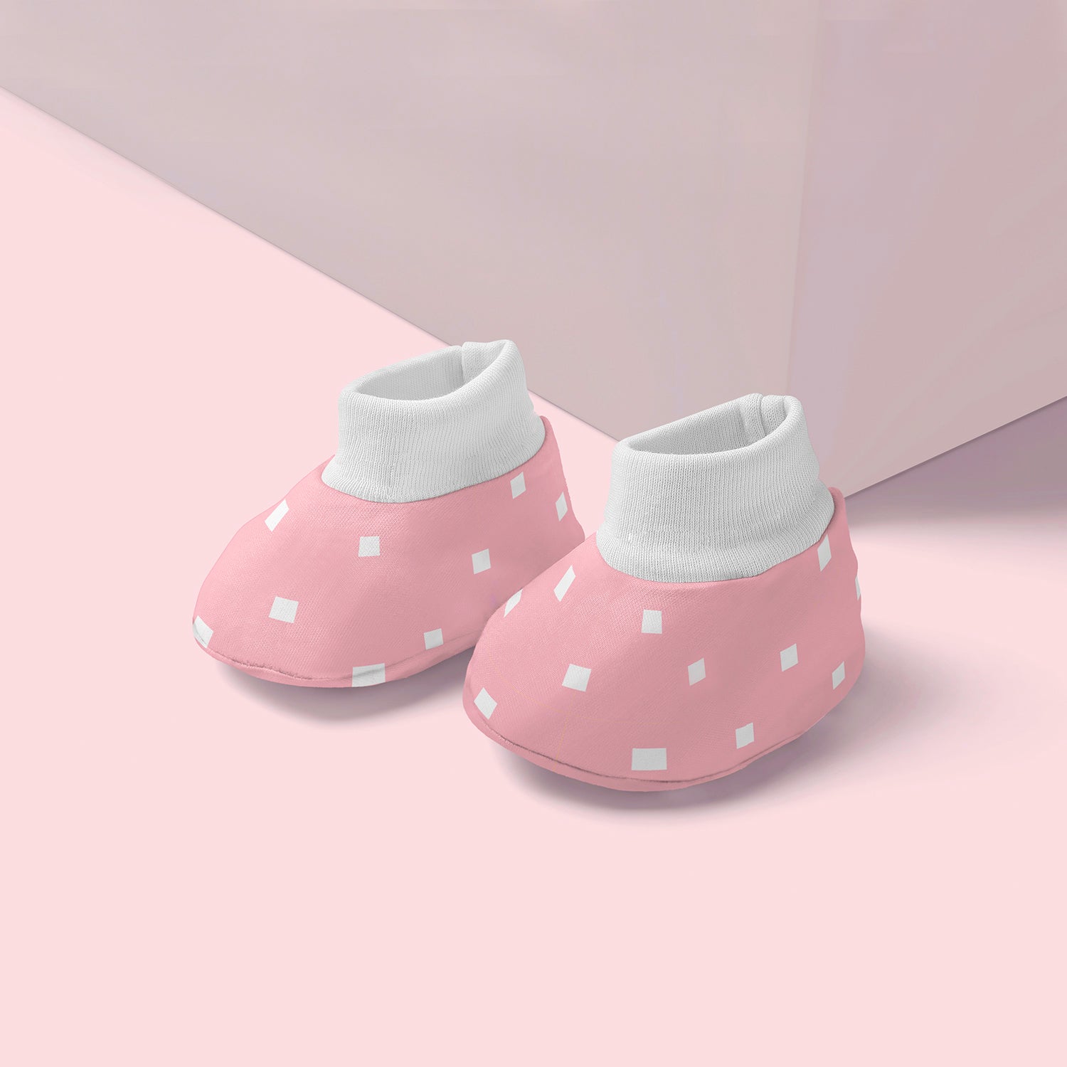 Booties - Pink Polka