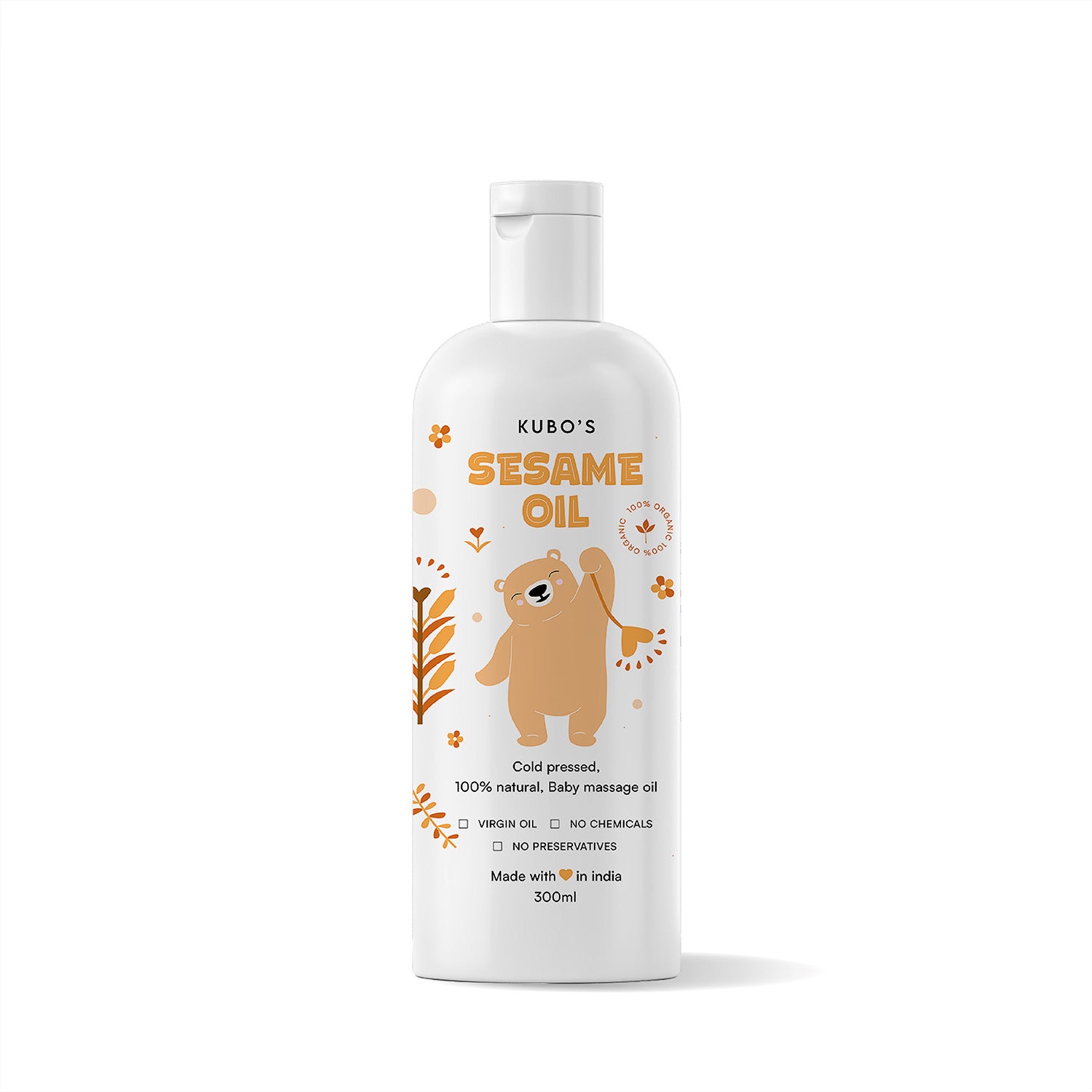 Kubo's Sesame Massage Oil (300ml)