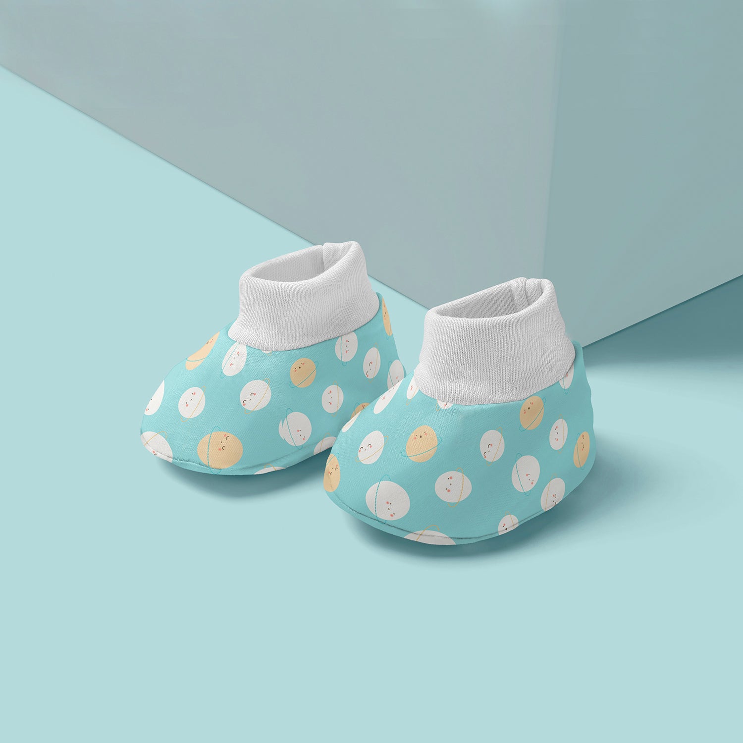 Booties - Blue Space