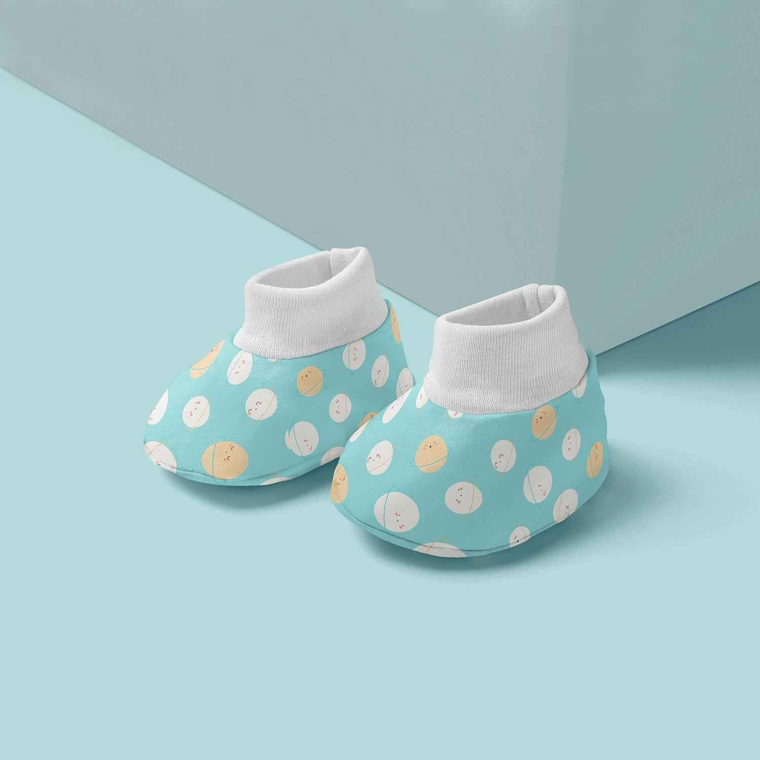 Booties - Blue Space