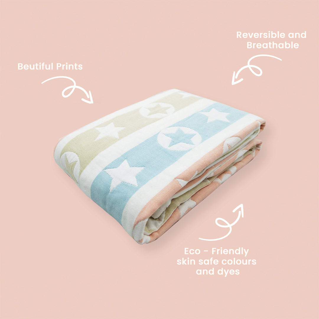 Yarn Dyed Blanket - Multi Star