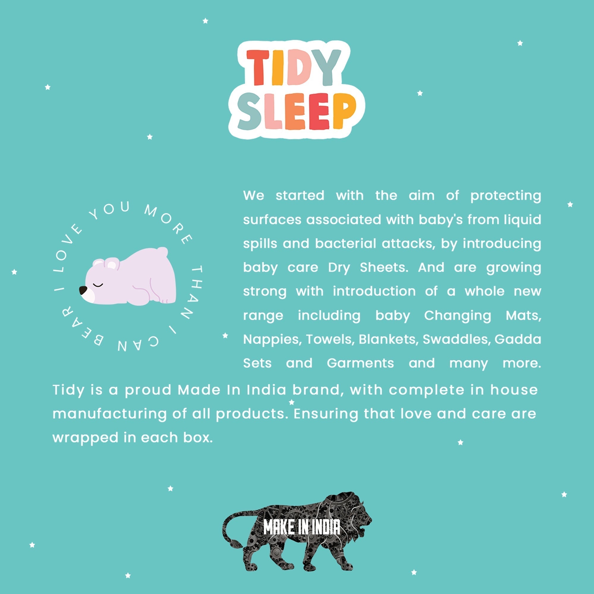 Waterproof Dry Sheet - Pack 2