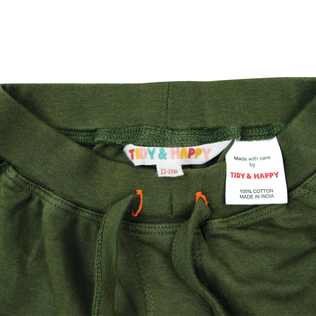 Pajama - Solid Dark Green
