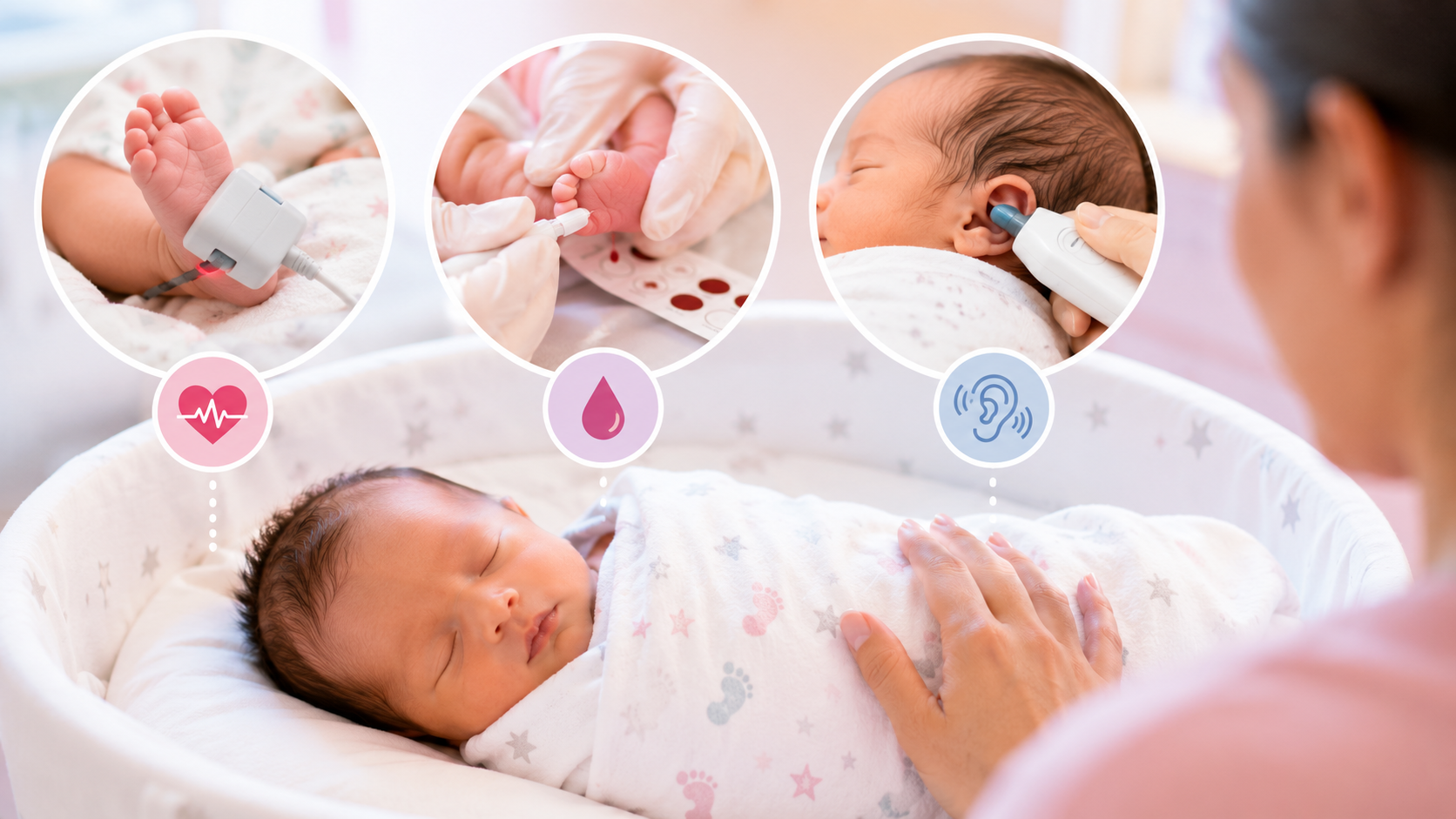 Your Baby's First 3 Important Tests: What New Parents Should Know