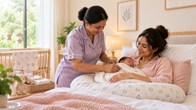 Japa Maid vs Maid vs Nanny: A Postpartum Home Care Guide