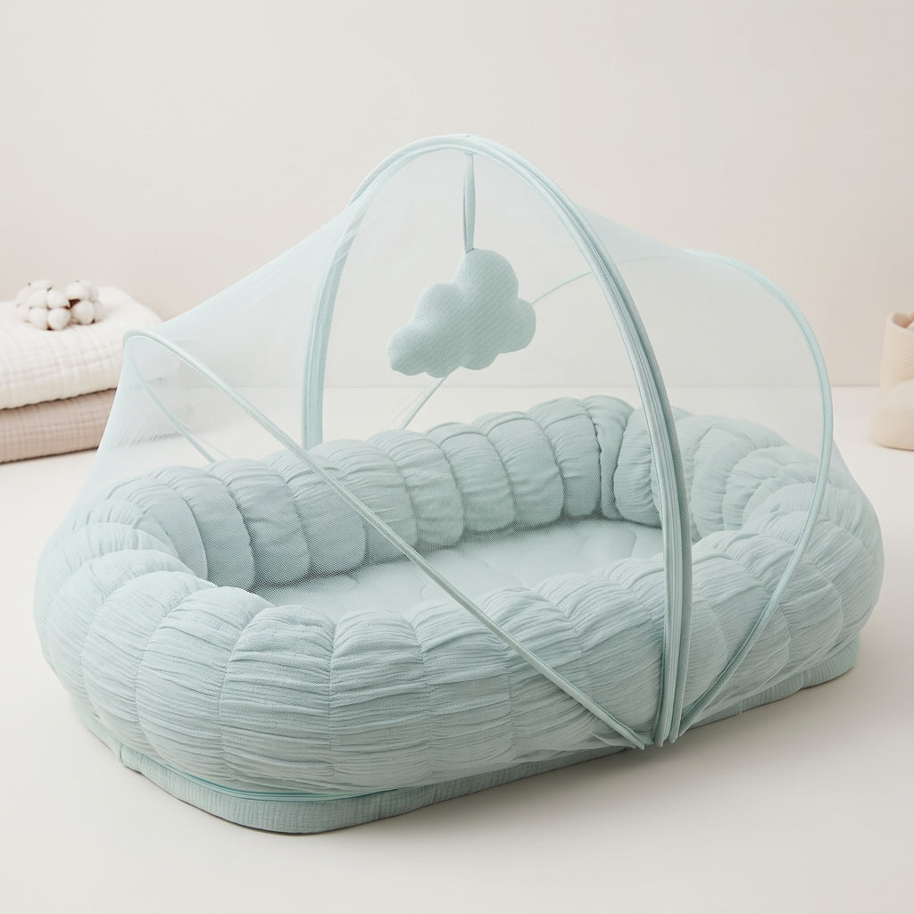 Baby Cloud Nest with Mosquito Net for Newborns - Badal