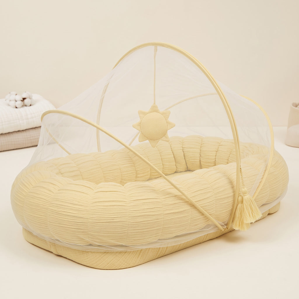 Baby Cloud Nest with Mosquito Net for Newborns - Suraj