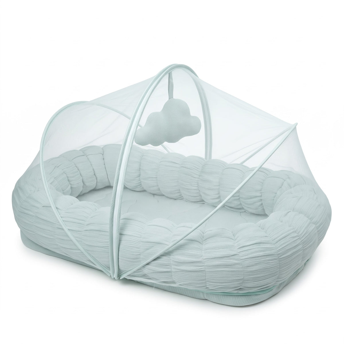 Baby Nest with Mosquito Net- Cloud
