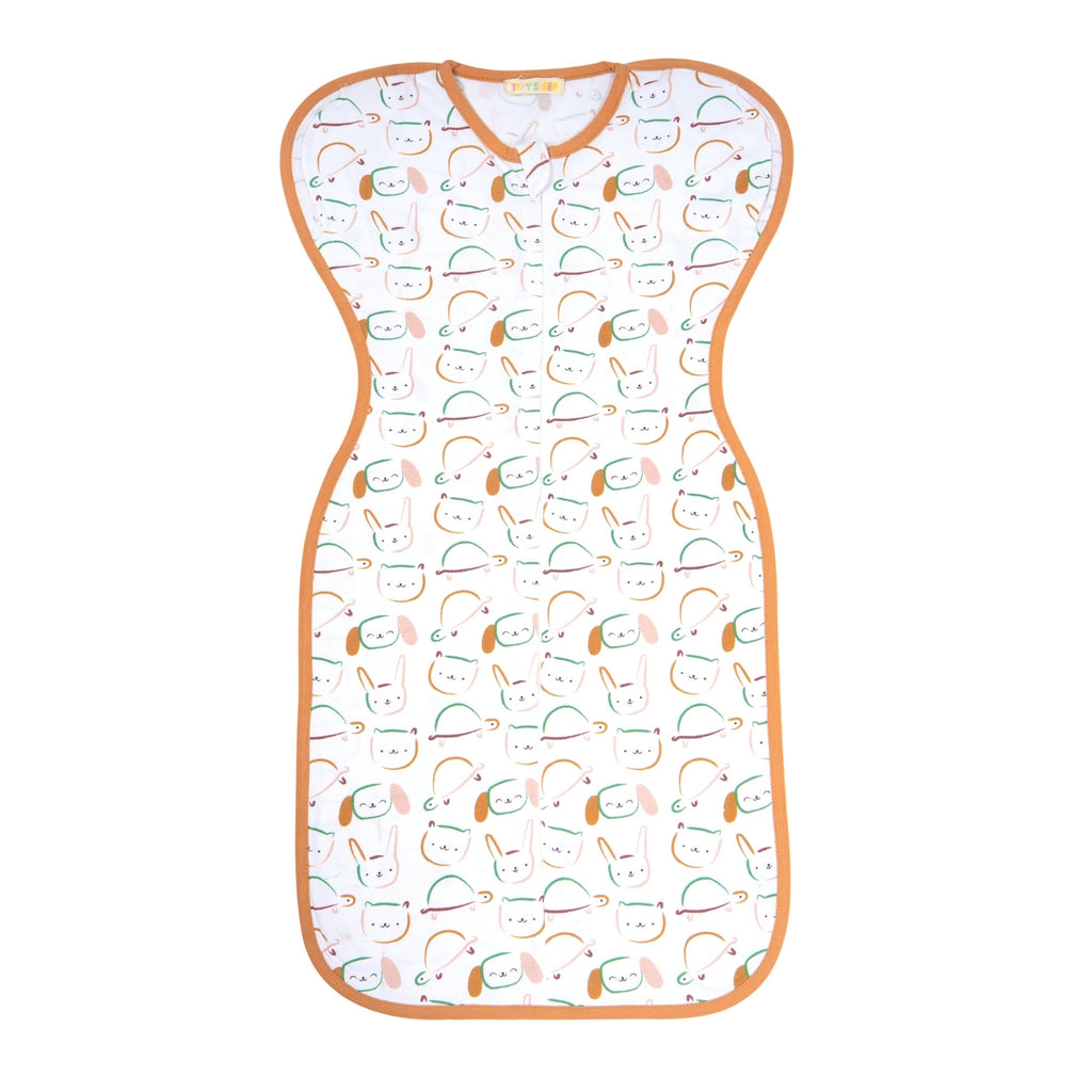 Hands-Up Cotton Jersey Wrapper - Pet Party