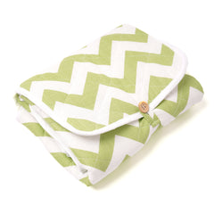 On the go mat for baby | Foldable| Zig-Zag Chevron