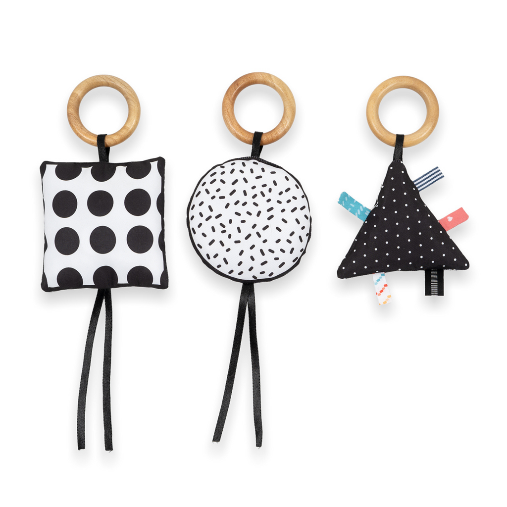 High Contrast Sensory Toys - Set of 3