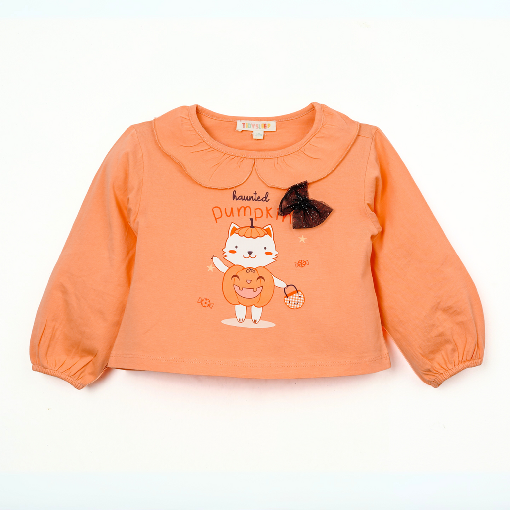 Trick-or-Treat Pumpkin Top