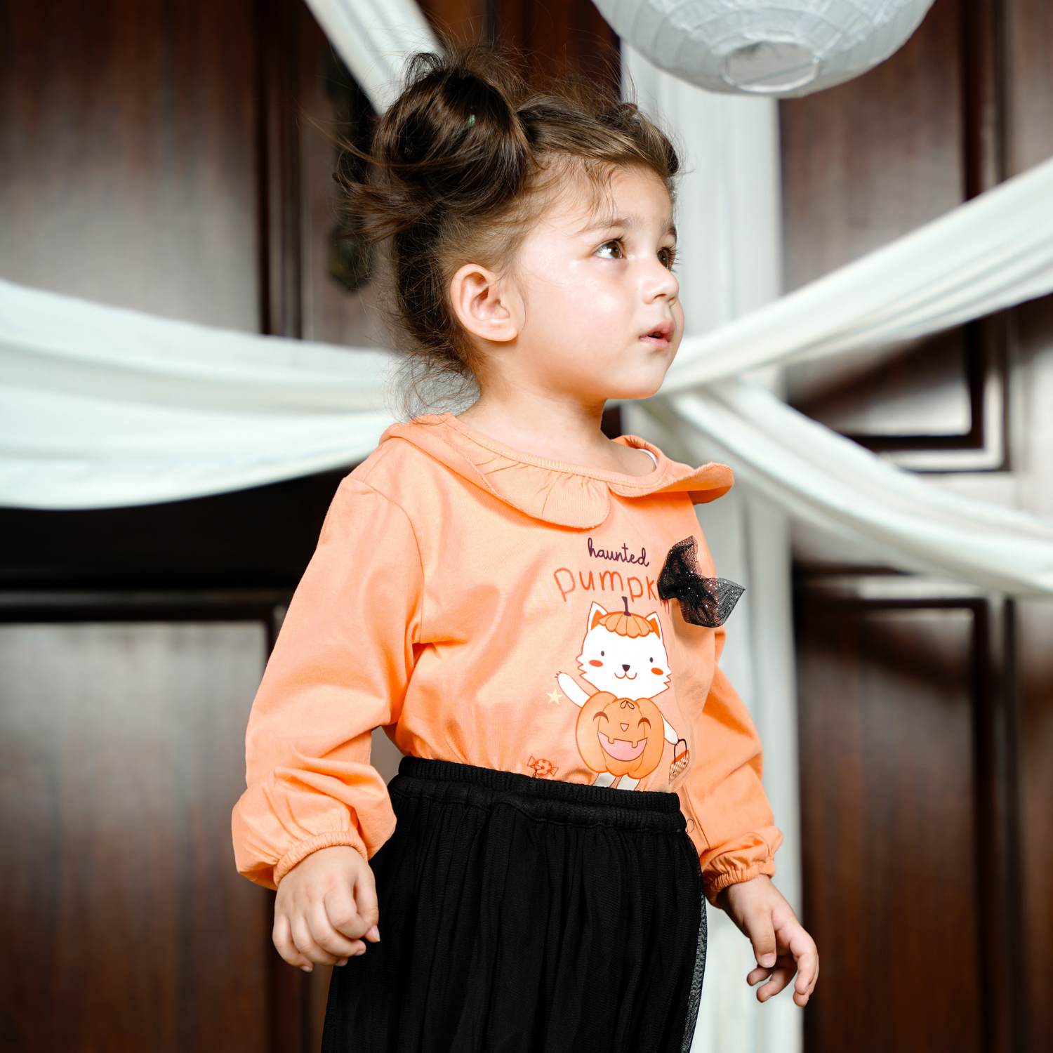Trick-or-Treat Pumpkin Top