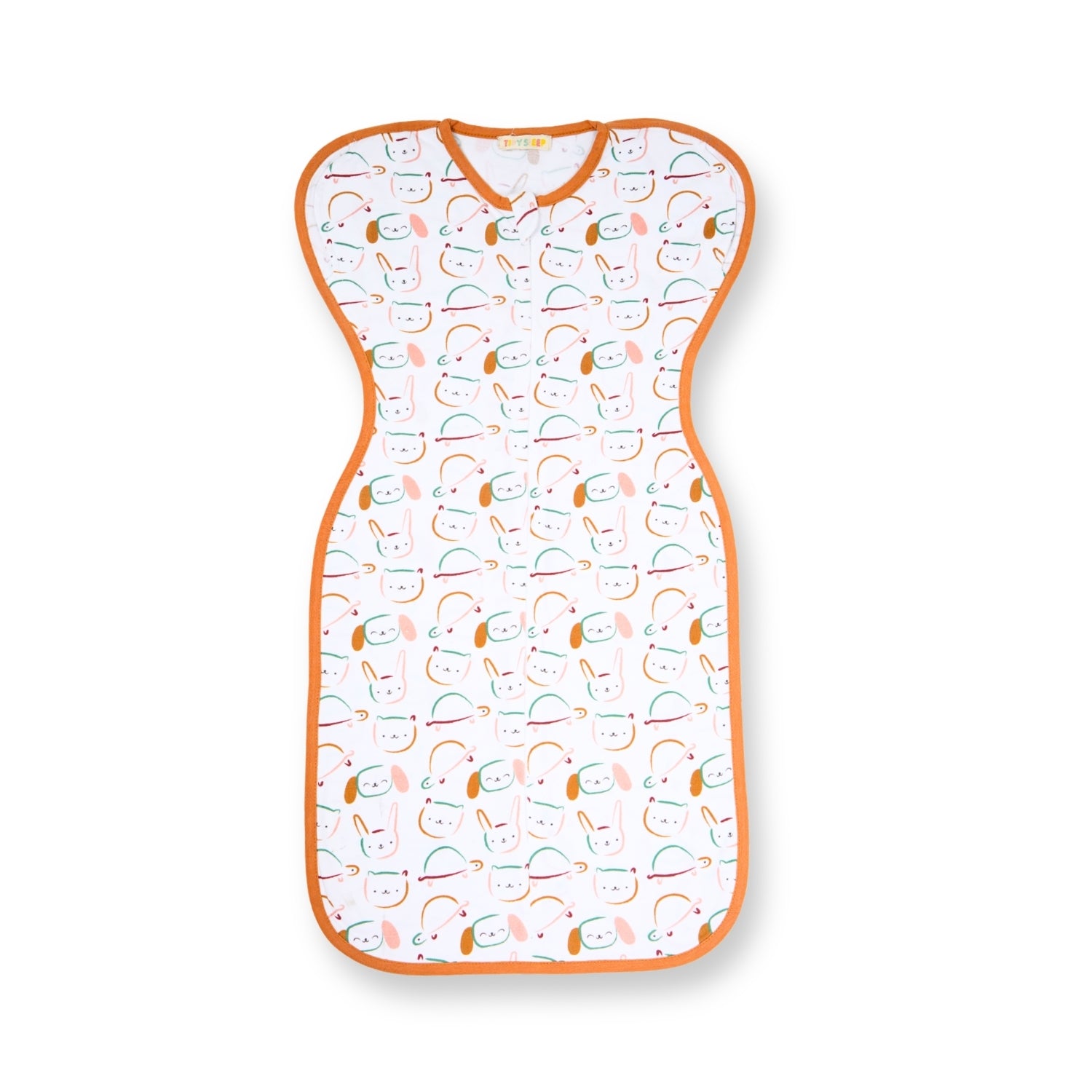 Hands-Up Cotton Jersey Wrapper - Pet Party - Tidy Sleep