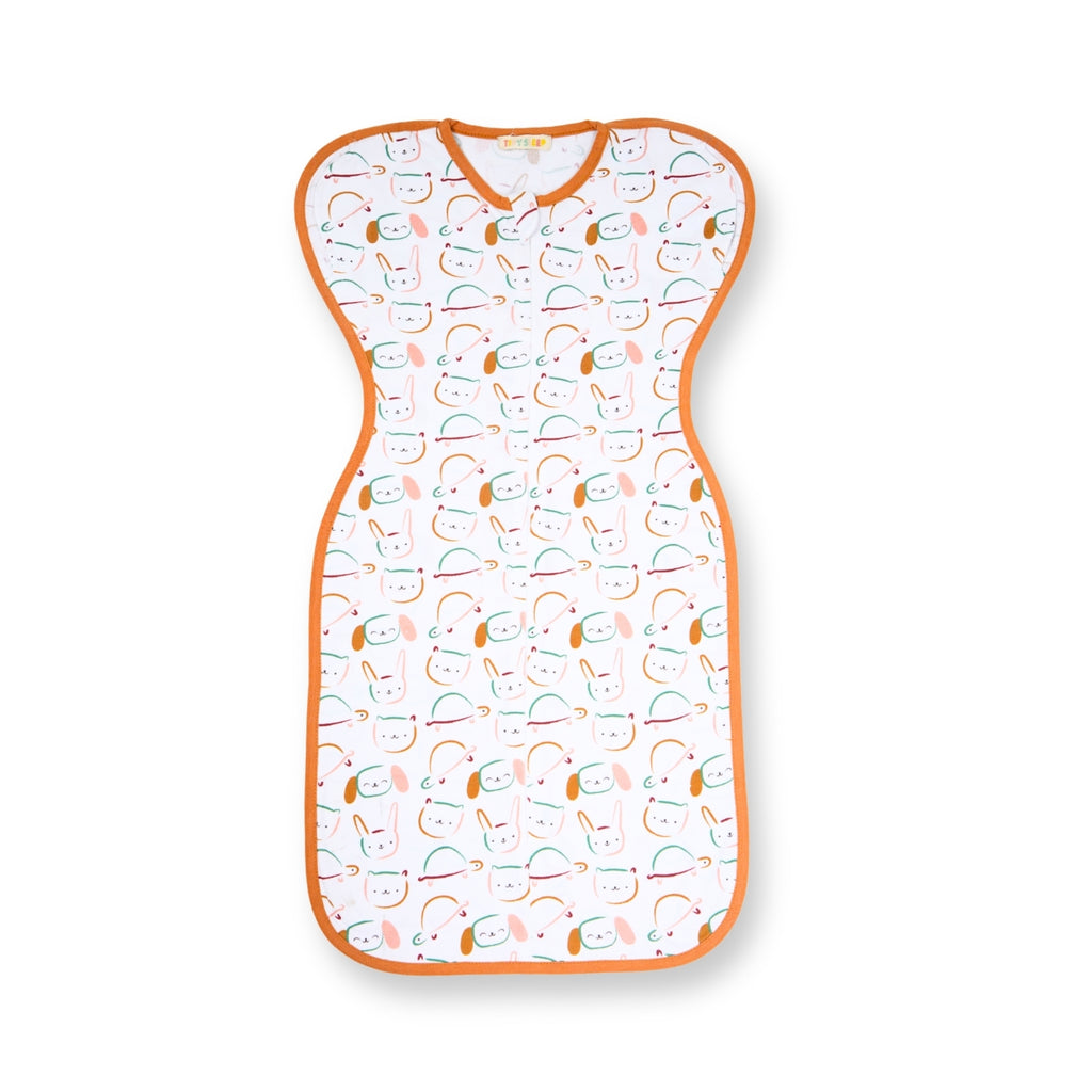 Hands-Up Cotton Jersey Wrapper - Pet Party