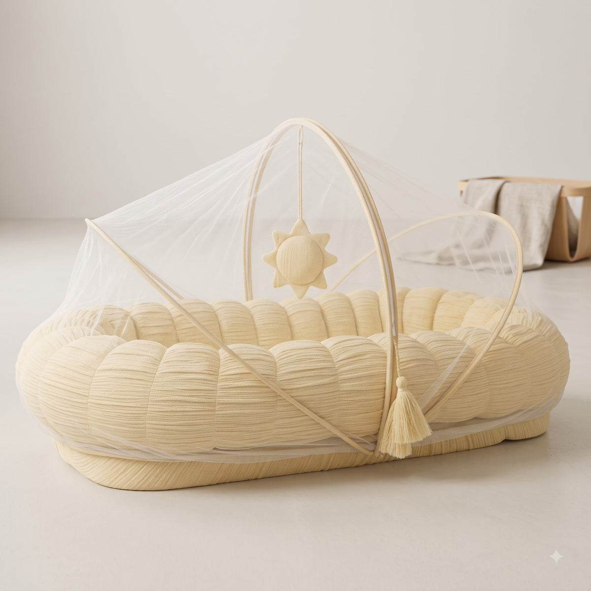 Baby Nest with Mosquito Net- Sun