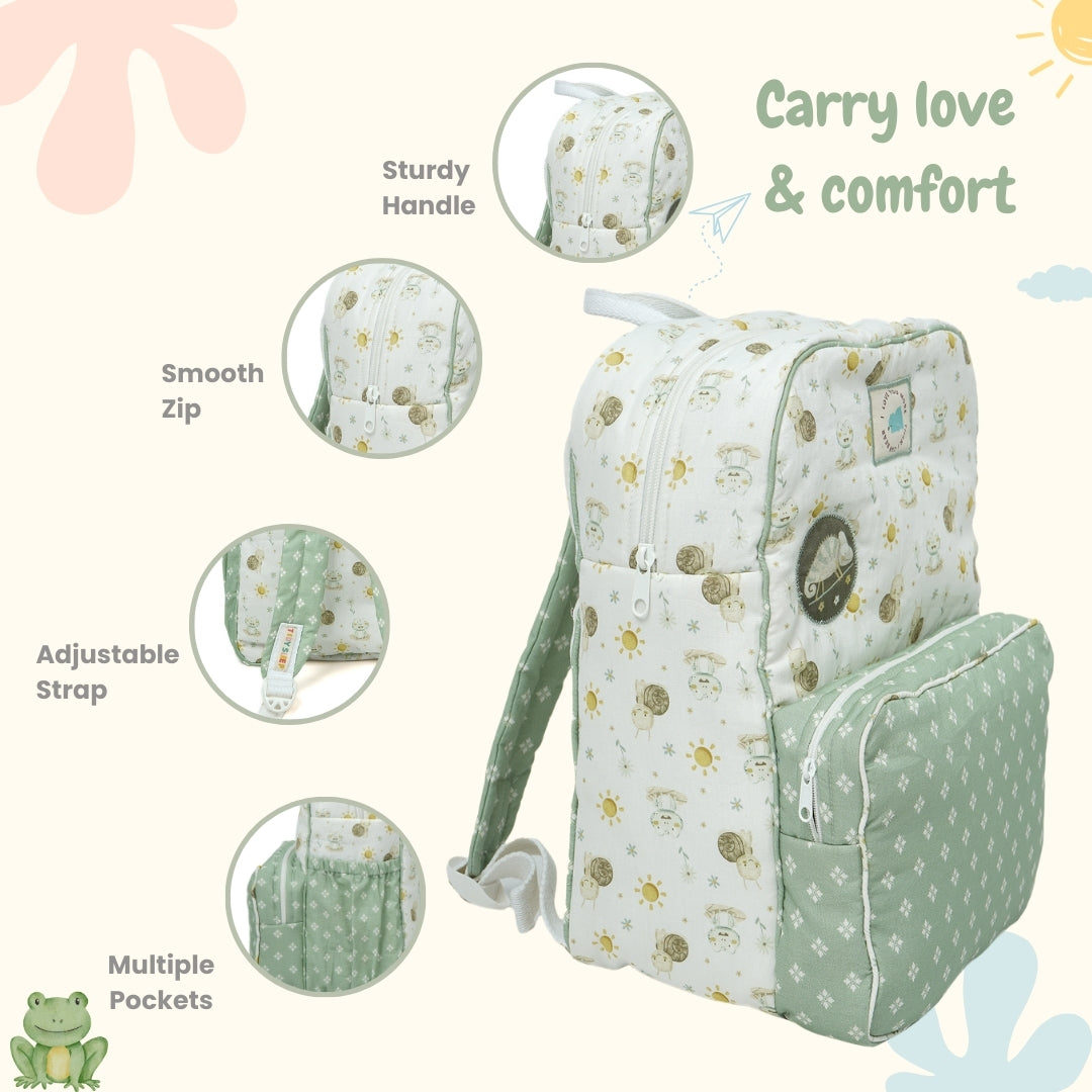 Cute Toddler Backpack |Garden Friends