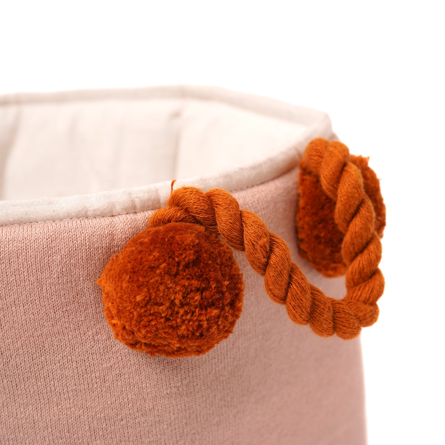 100% Cotton Knitted Giraffe Print Storage Basket