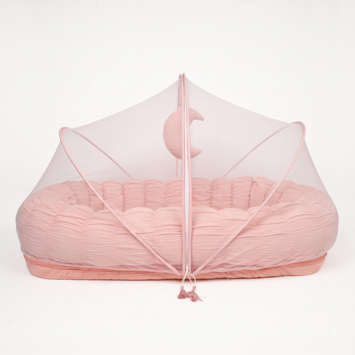 Baby Nest with Mosquito Net- Moon