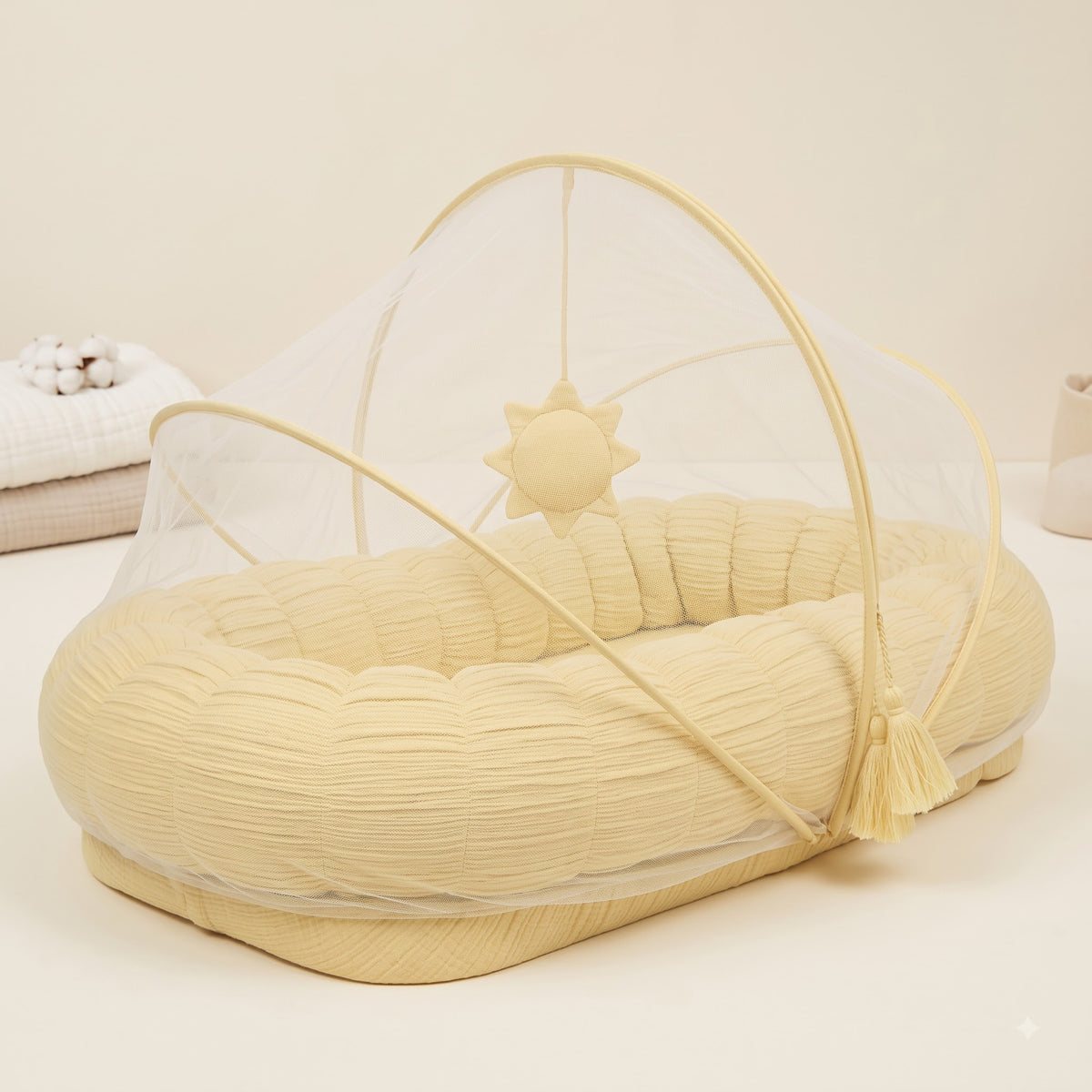 Baby Nest with Mosquito Net- Sun
