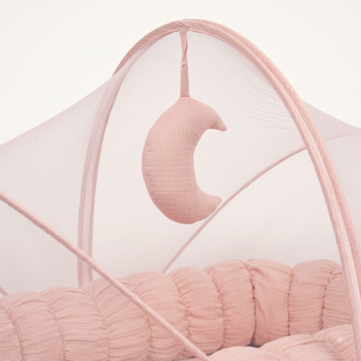 Baby Nest with Mosquito Net- Moon