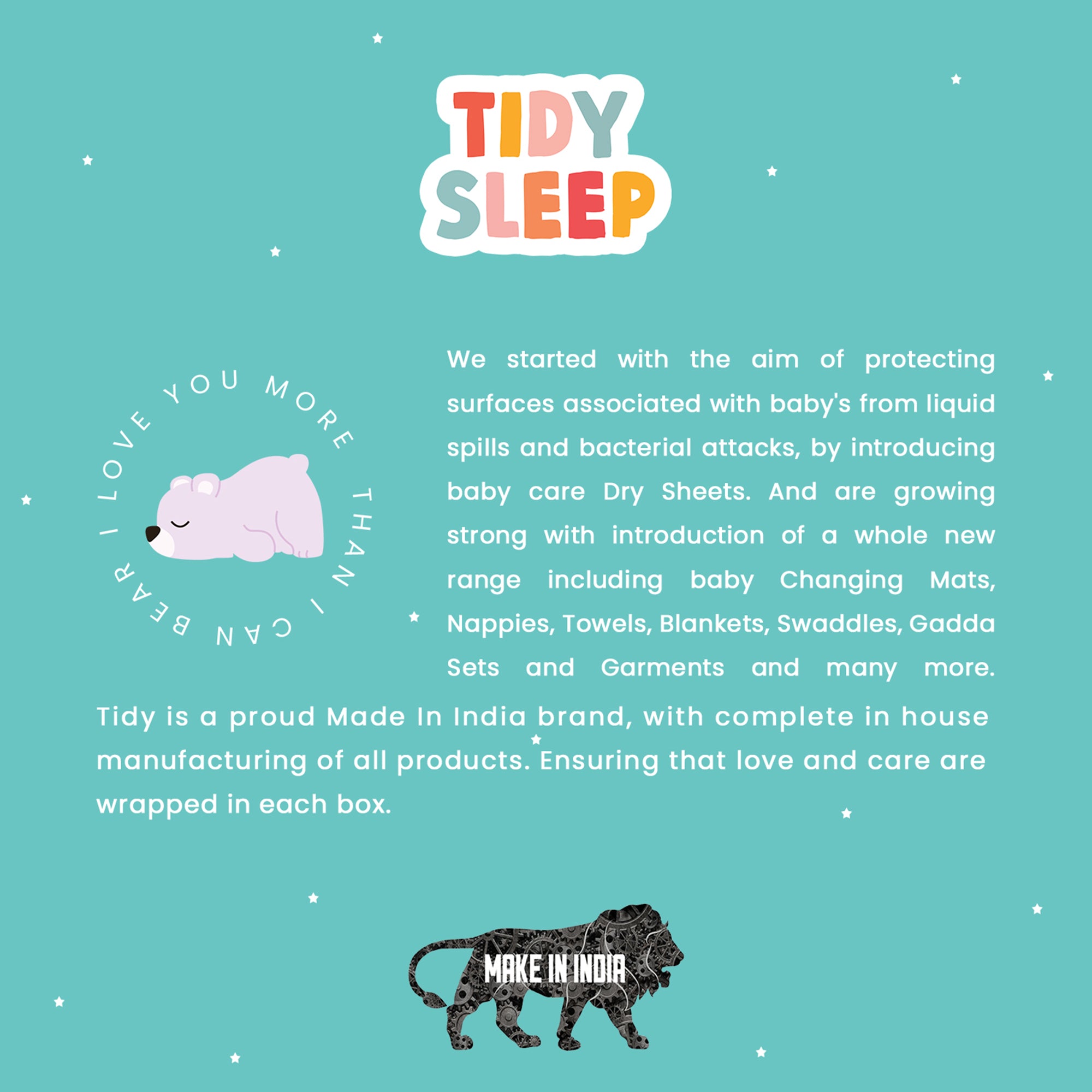 Waterproof Dry Sheet - Midnight Blue Pack 2