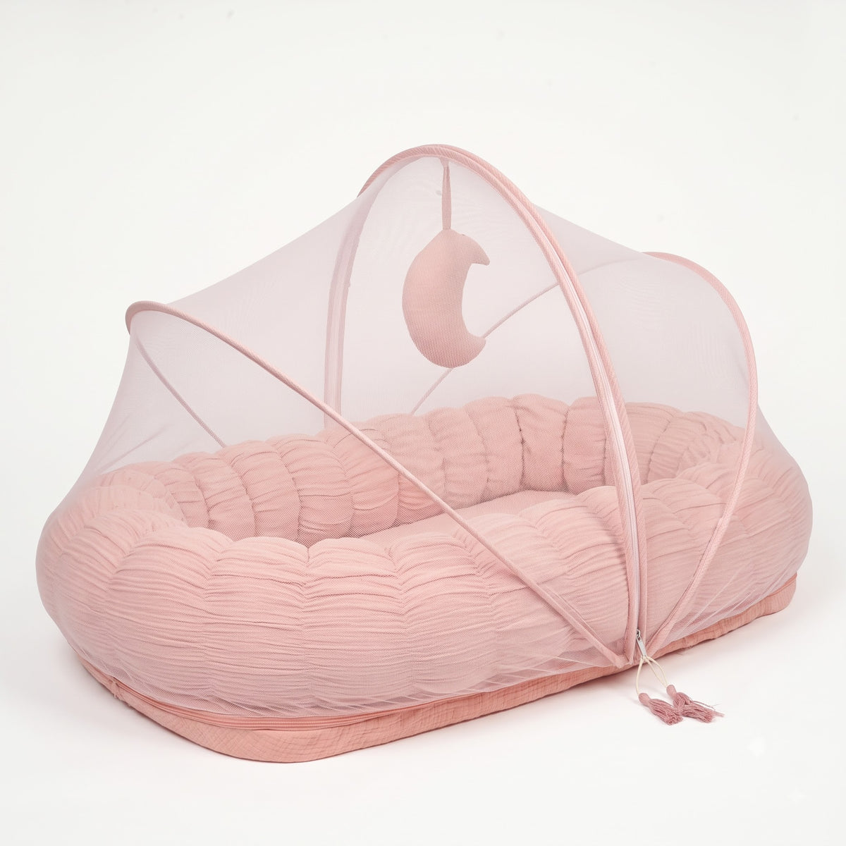 Baby Nest with Mosquito Net- Moon