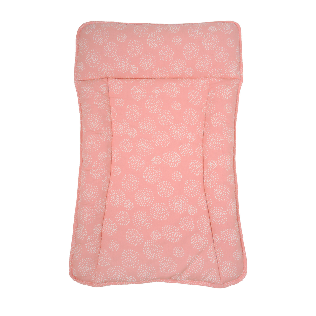 Baby Changing Station with Bolster Support - Dandelion Pink