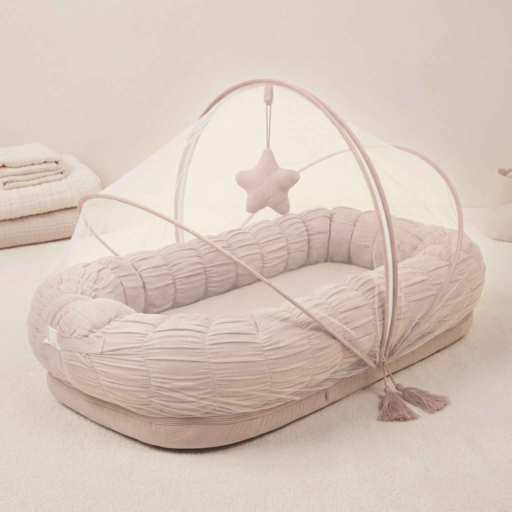 Baby Cloud Nest with Mosquito Net for Newborns - Sitara