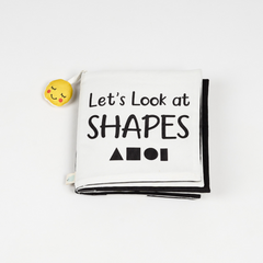 Let's Look at Shapes | High Contrast Cloth Book for Newborns