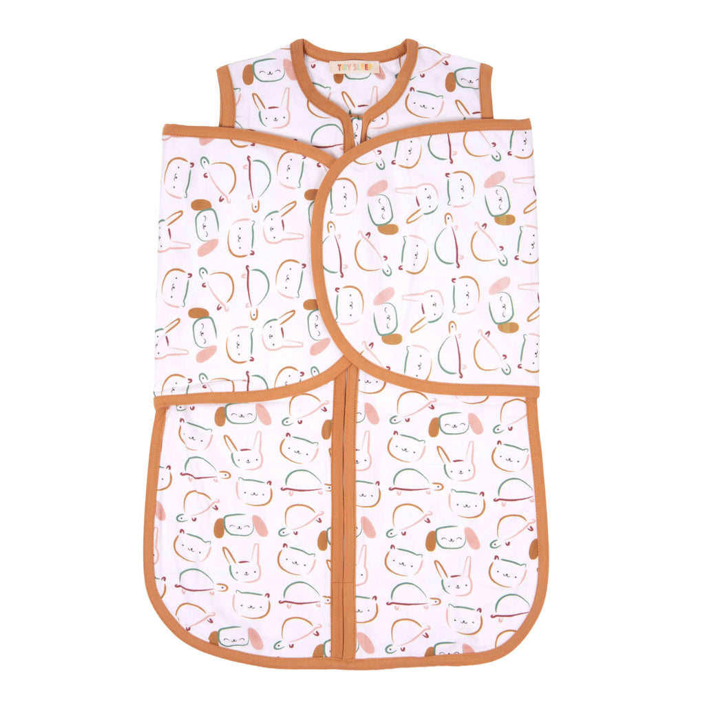 Butterfly Cotton Jersey Swaddle - Pet Party