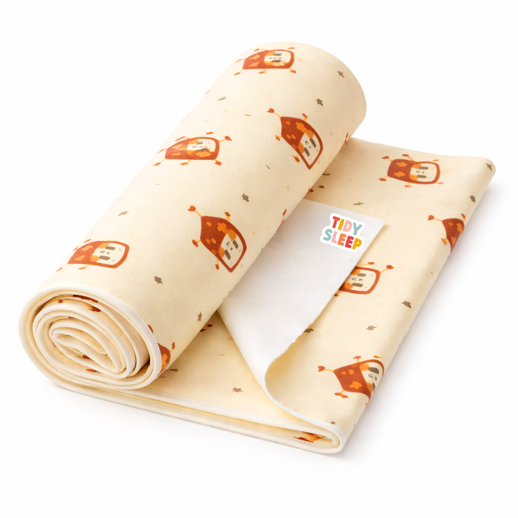 Printed Waterproof Dry Sheet - Smart Robot
