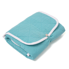 On the go mat for baby | Foldable| Solid Mint