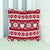 Baby Red Christmas -Filled Cushion - 12x12cm
