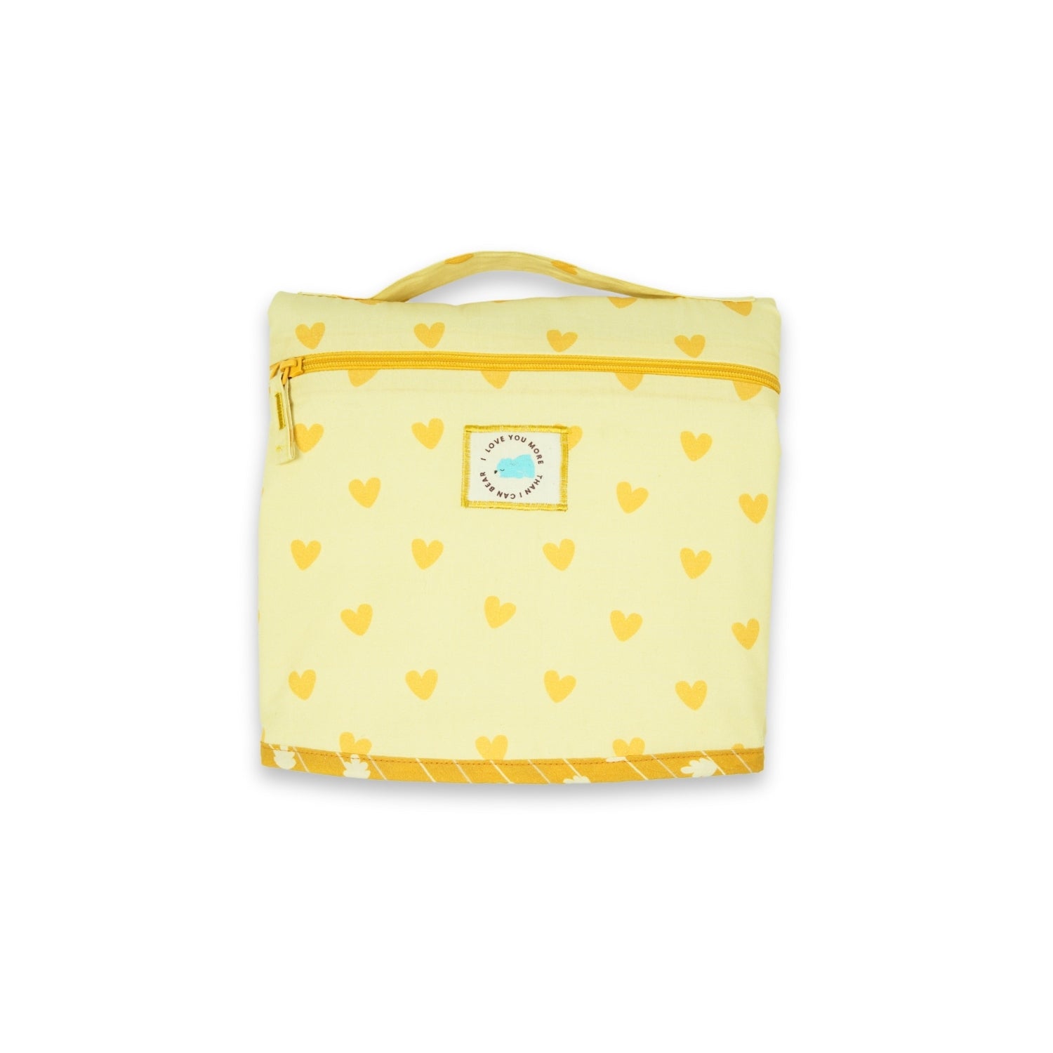 Tidy Sleep Diaper and Travel Mat Sunshine Hearts