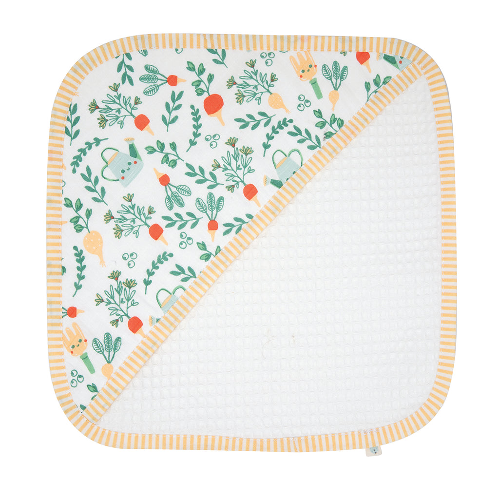 Waffle Face Towel - Gardener's Delight